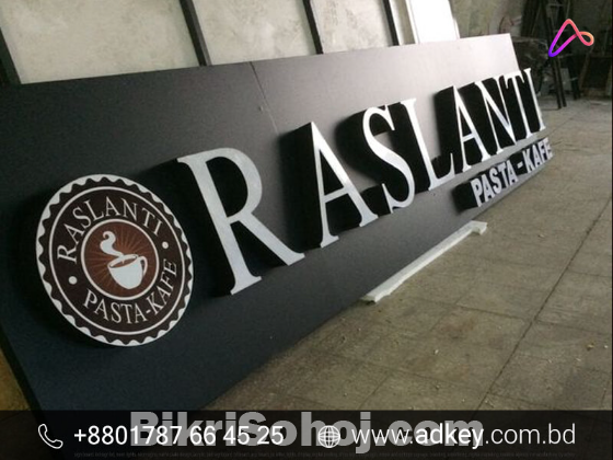 Custom LED Sign Board with Acrylic Letter in Dhaka BD